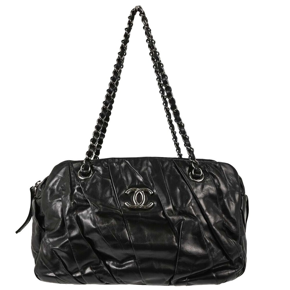 Chanel Twisted Bowling Glazed Calfskin